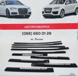 Накладки Порогу S-line Audi A6 C6 Розборка Ауді Шрот Авторозборка