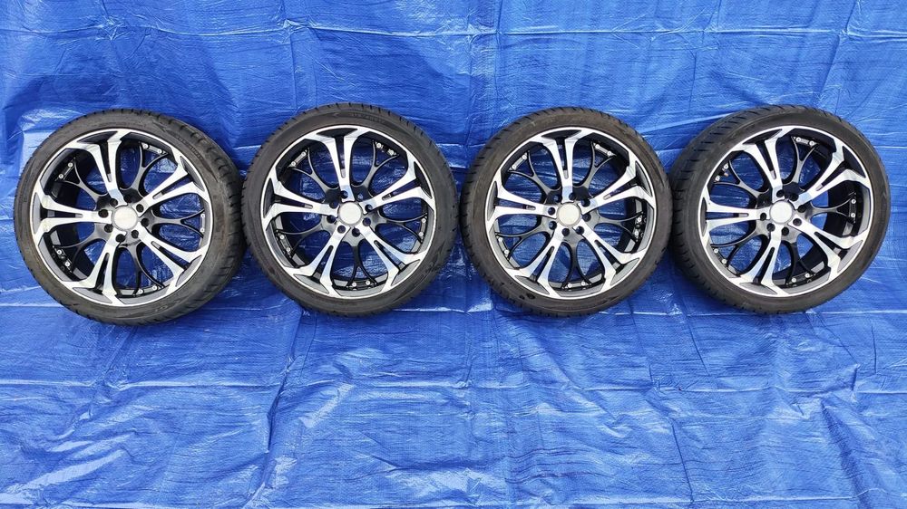 KOŁA FELGI ALUMINIOWE ALUFELGI WZÓR TZUNAMEE BARRACUDA 7Jx17 ET40 4x100 4x108 OPONY LETNIE GT RADIAL SPORTACTIVE 2 215/40R17 215 40 17 2023r PRAWIE JAK NOWE RENAULT PEUGEOT CITROEN FORD OPEL CHEVROLET FIAT TOYOTA NISSAN MAZDA SEAT SKODA VW