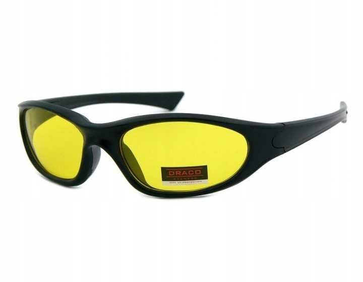 OKULARY rozjaśniające do jazdy w nocy i dni pochmurne +ETUI Wrocław