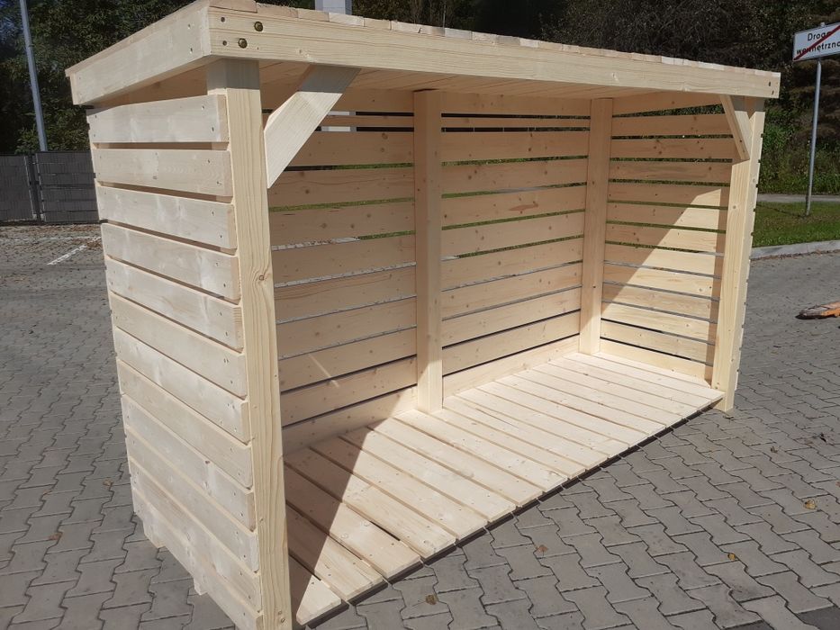 Drewutnia wymiary  3m x 1m