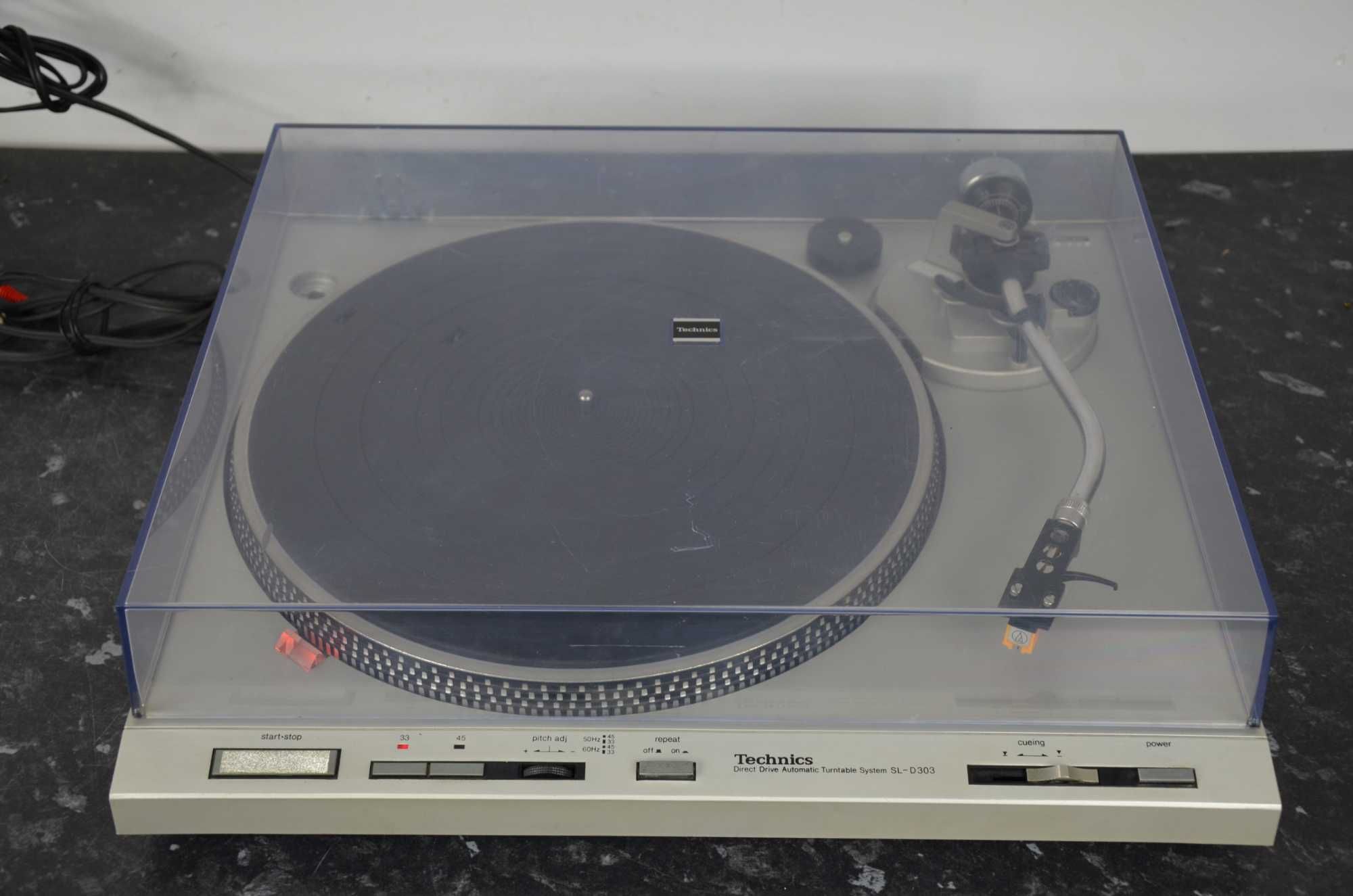 TECHNICS SL-D303 ZNAKOMITY GRAMOFON stereo Automat silver okazja