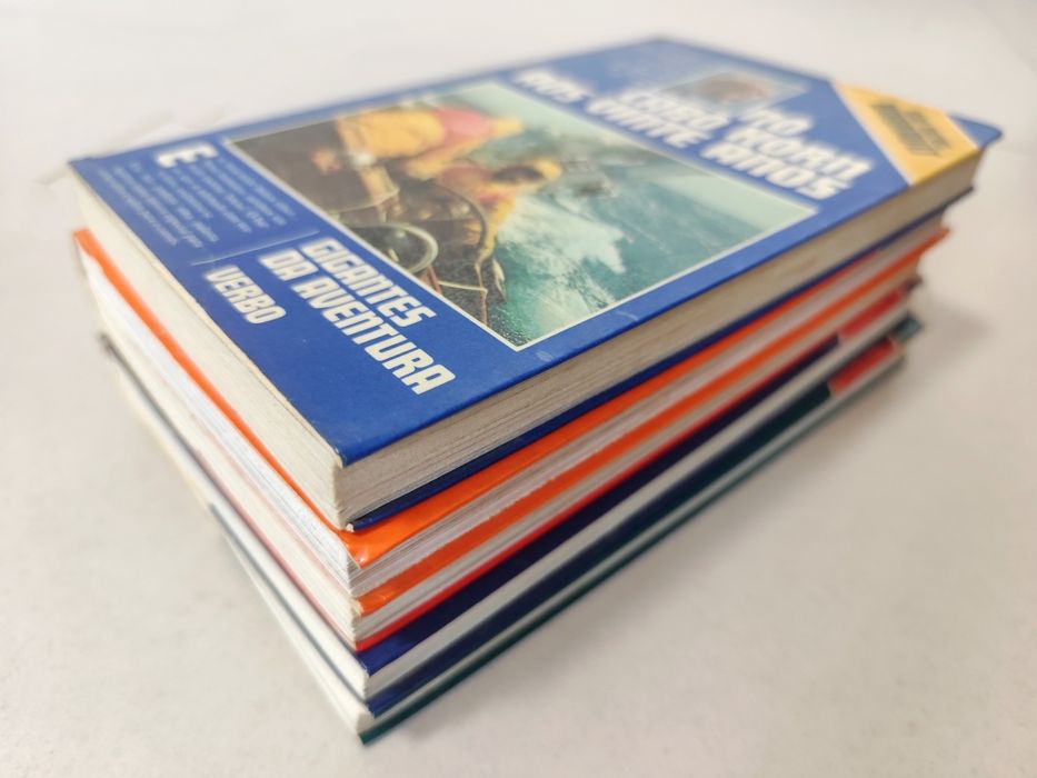 Livros - Gigantes da Aventura - Verbo (Vintage - Anos 70)