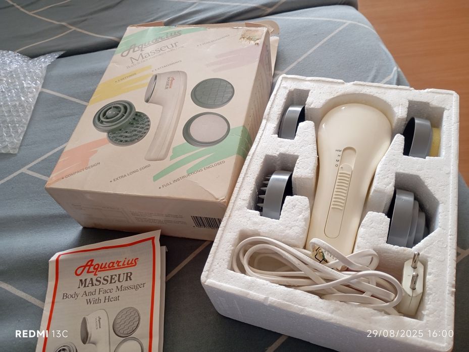 Massajador para cara ou corpo