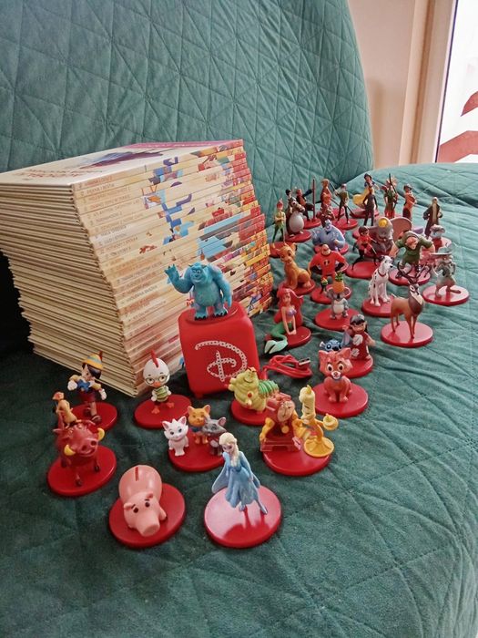 Audiobajki Disney Deagostini duży zestaw figurki książki głośnik