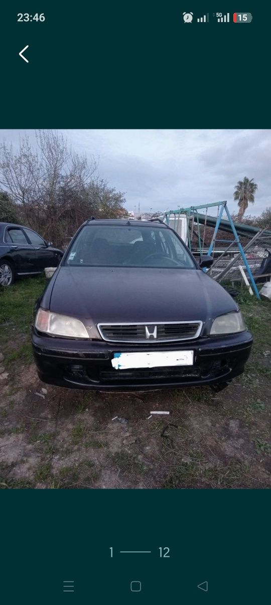 Hunda 1.5 gasolina so peças