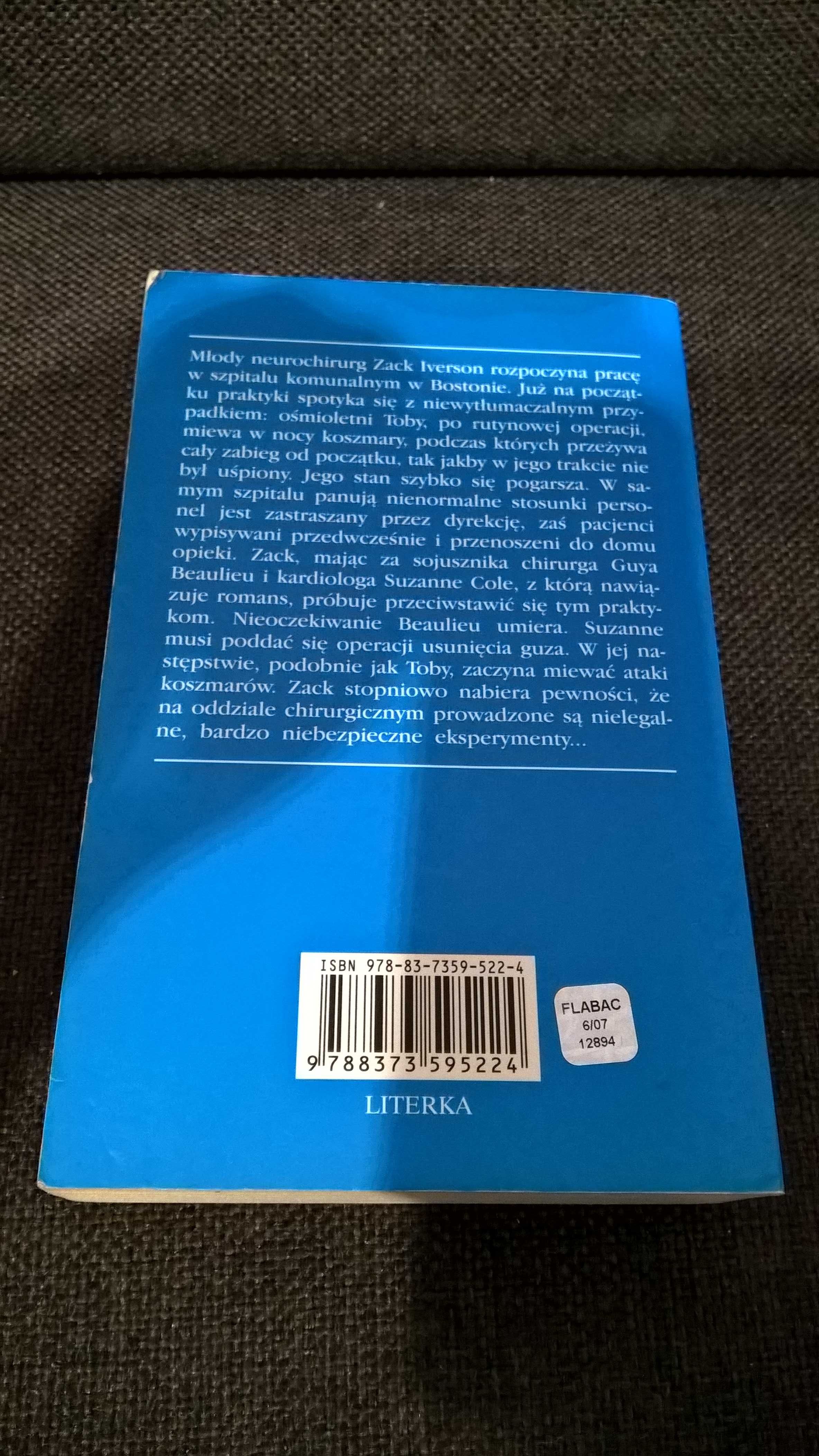 Przebłyski pamięci Michael Palmer