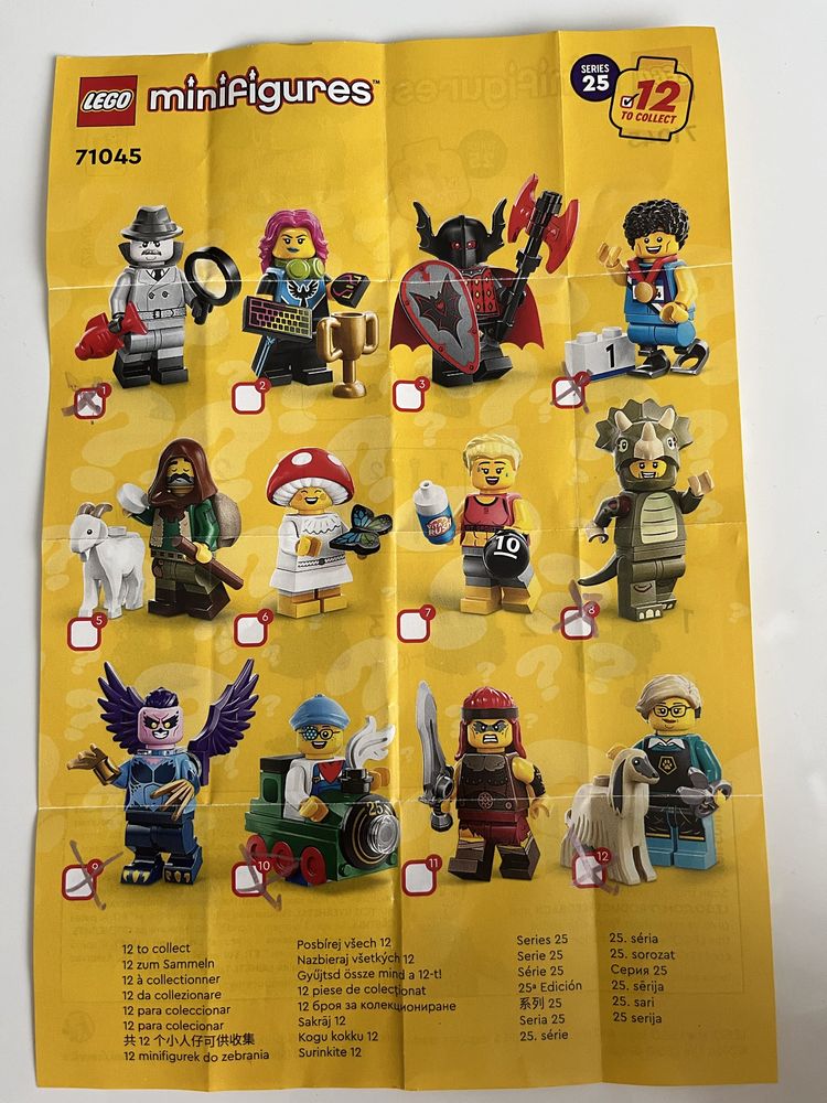Lego minifigures 25 seria 71045