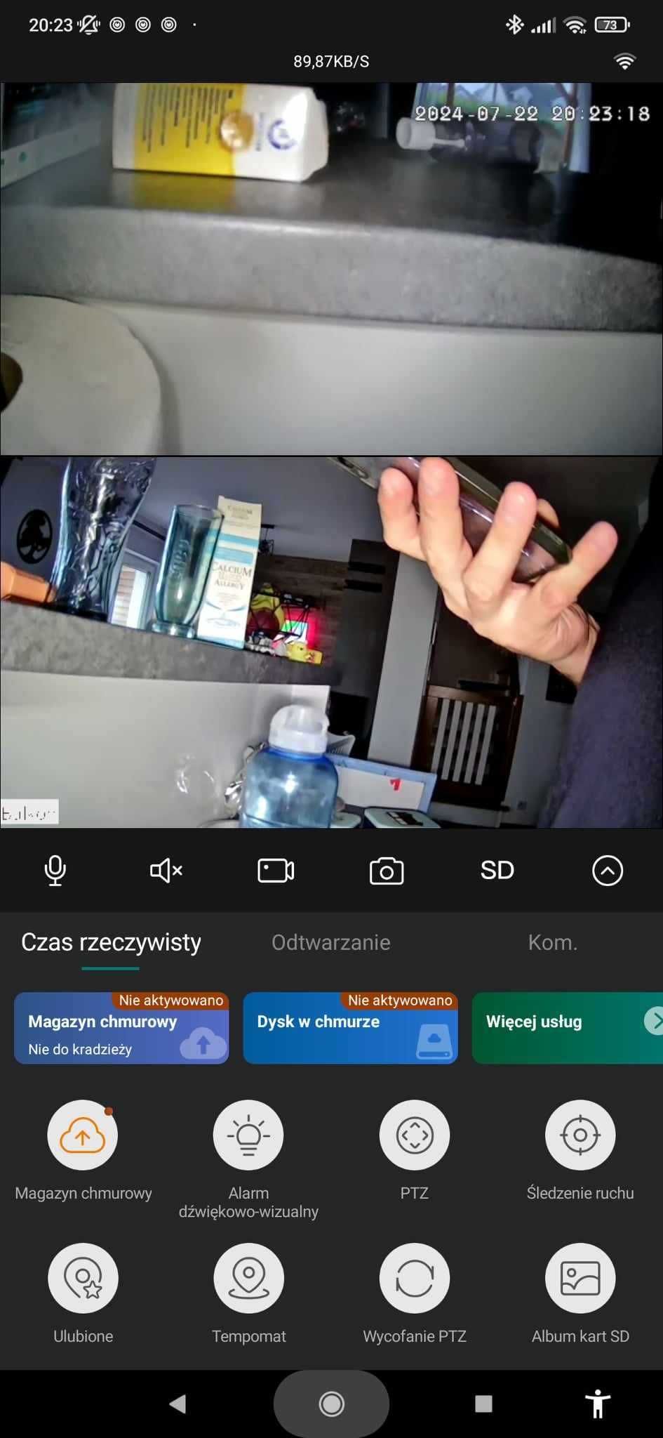 Zewnętrzna kamera monitorująca ENSTER 2K Wi-Fi