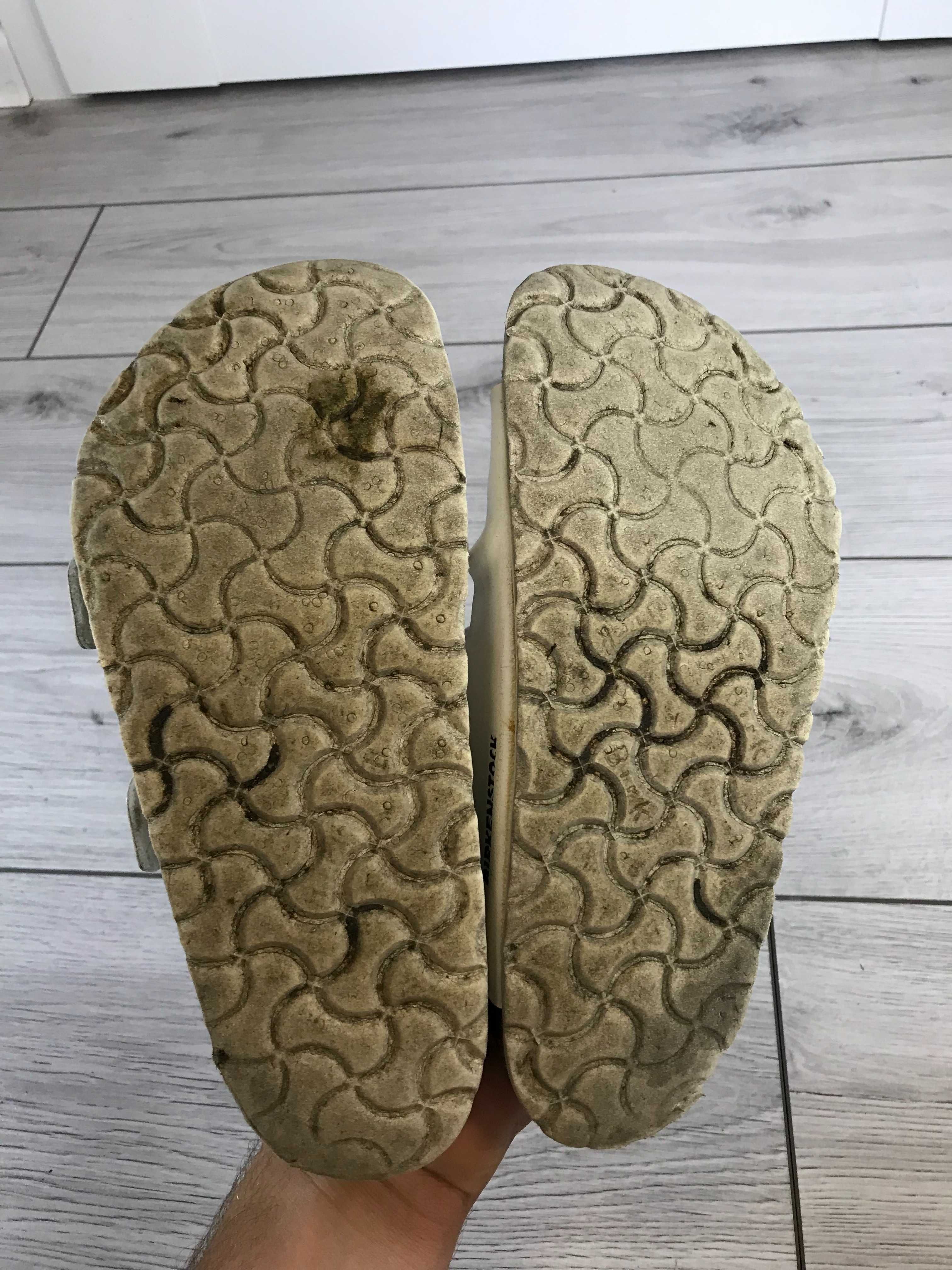Skórzane klapki Birkenstock Arizona rozm. 37