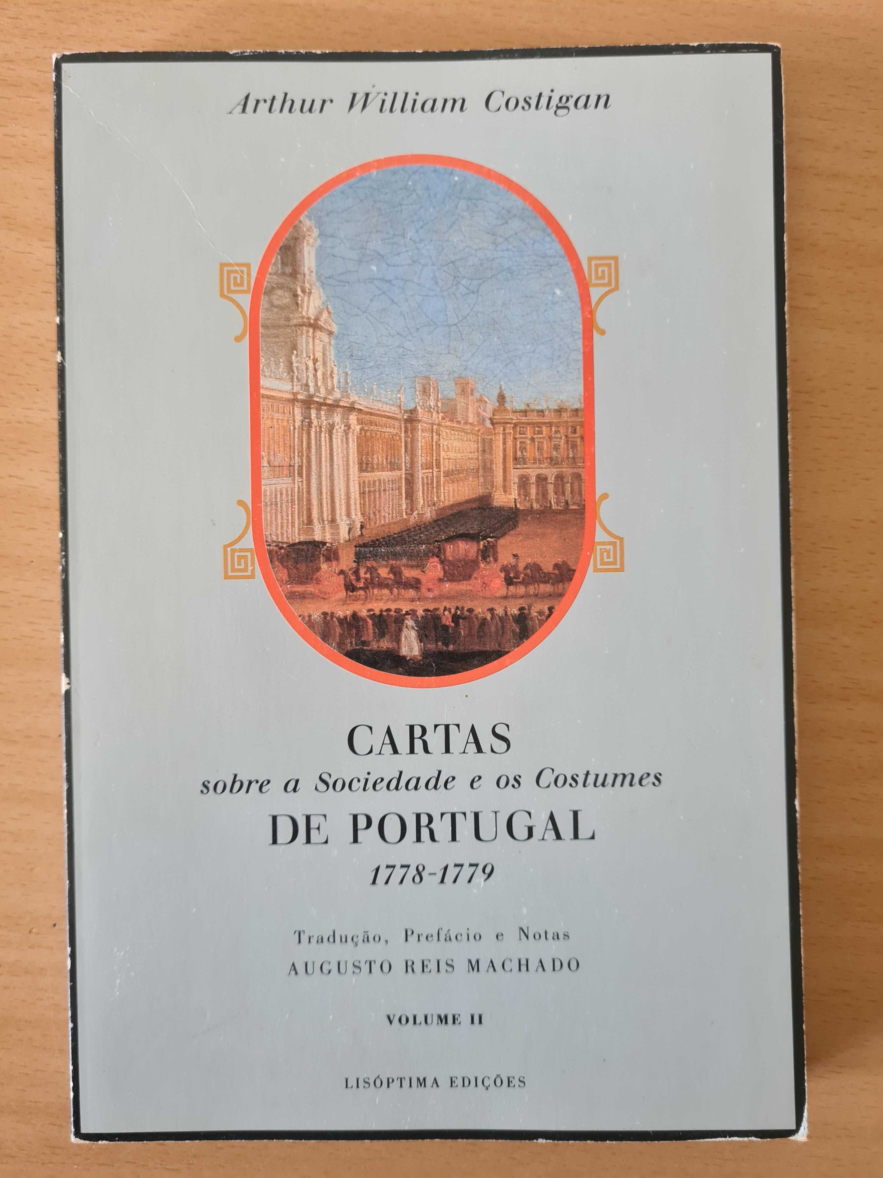 Livro "Cartas sobre a Sociedade e os Costumes de Portugal"