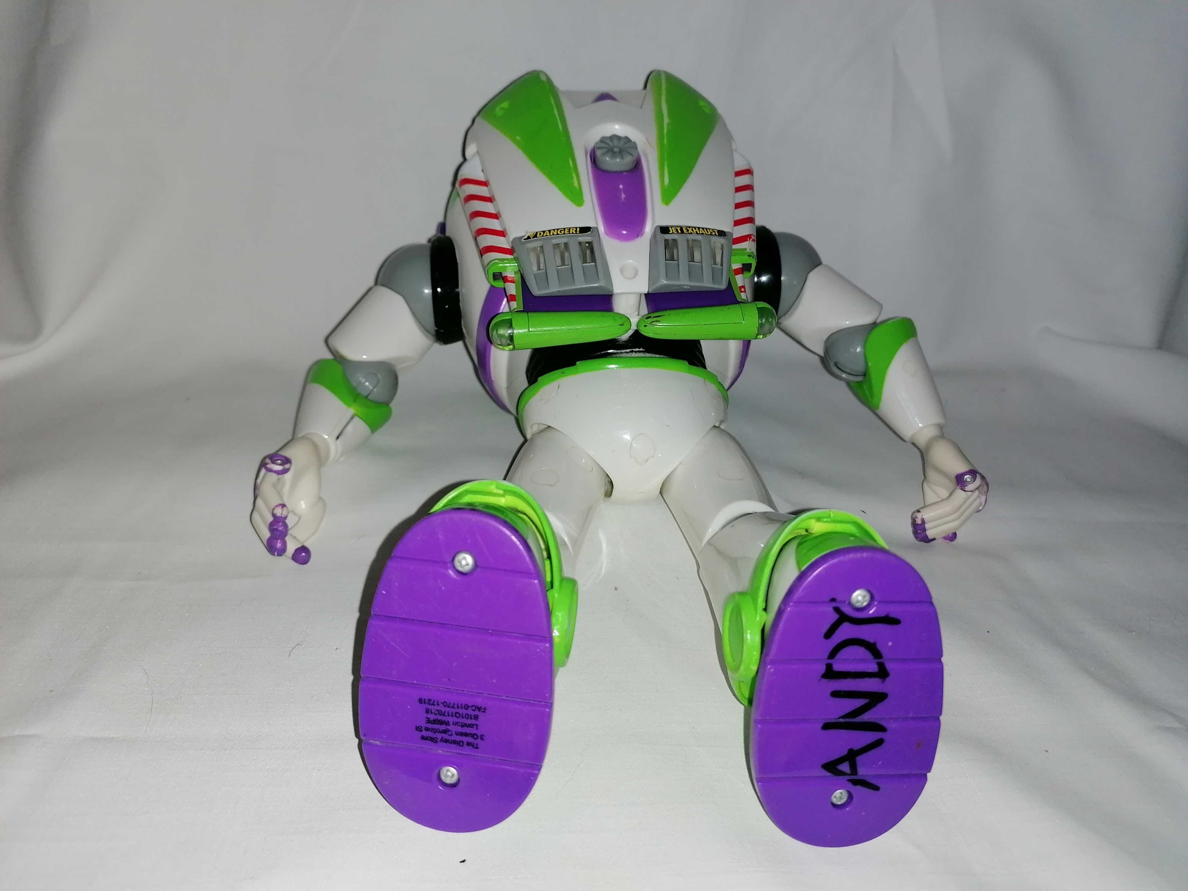 Oryginalne mówiący Buzz Astral i Chudy Toy Story Pixal Disney 1995