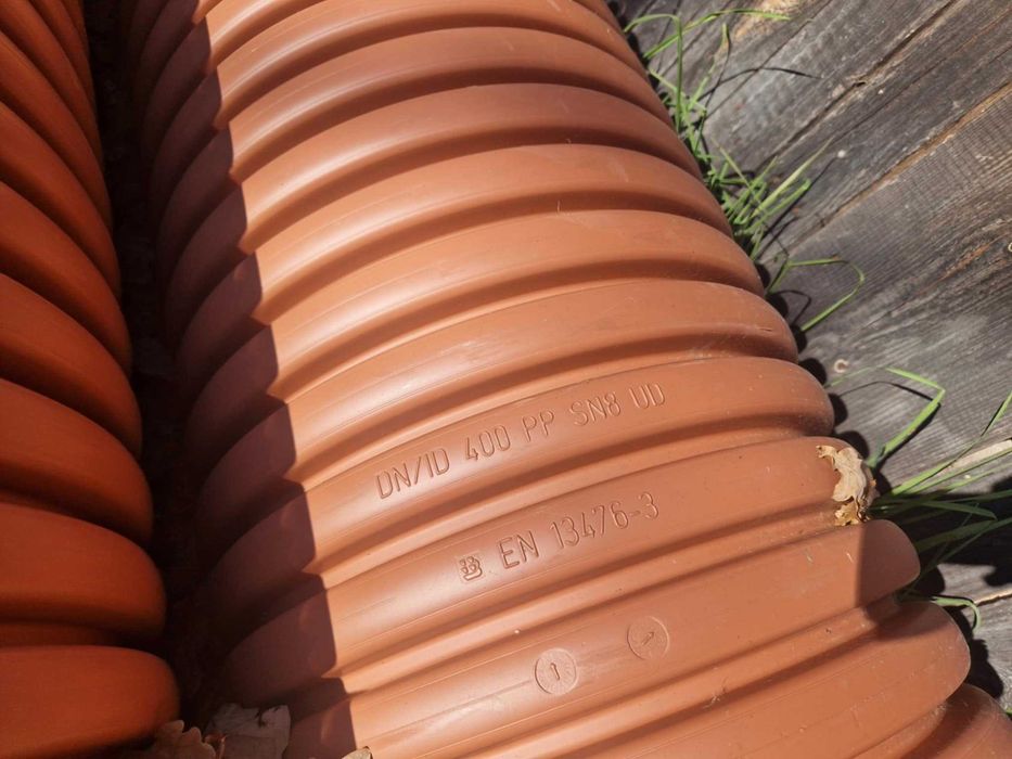 Rura przepustowa 400 karbowana SN8 przejazdowa rury mostek