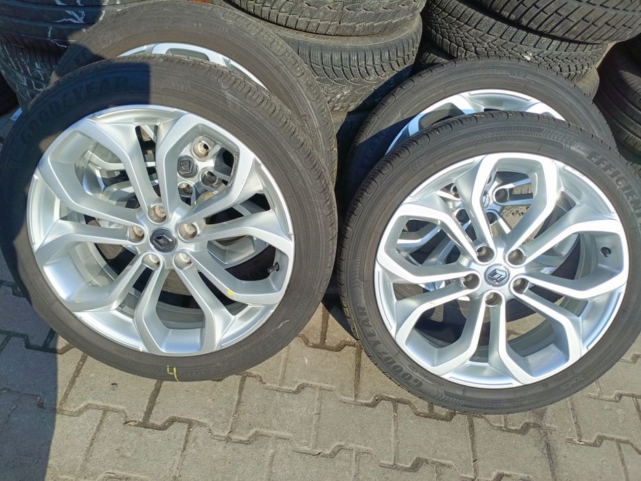 Koła aluminiowe letnie Renault 195/55/20 Goodyear 5x114,3