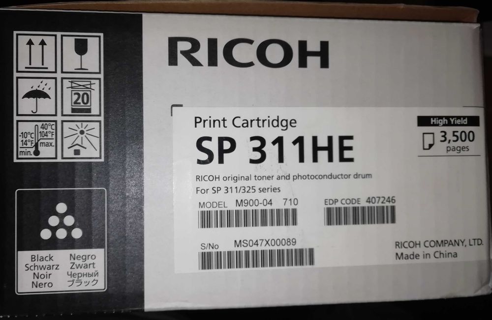 Ricoh SP 311 He toner