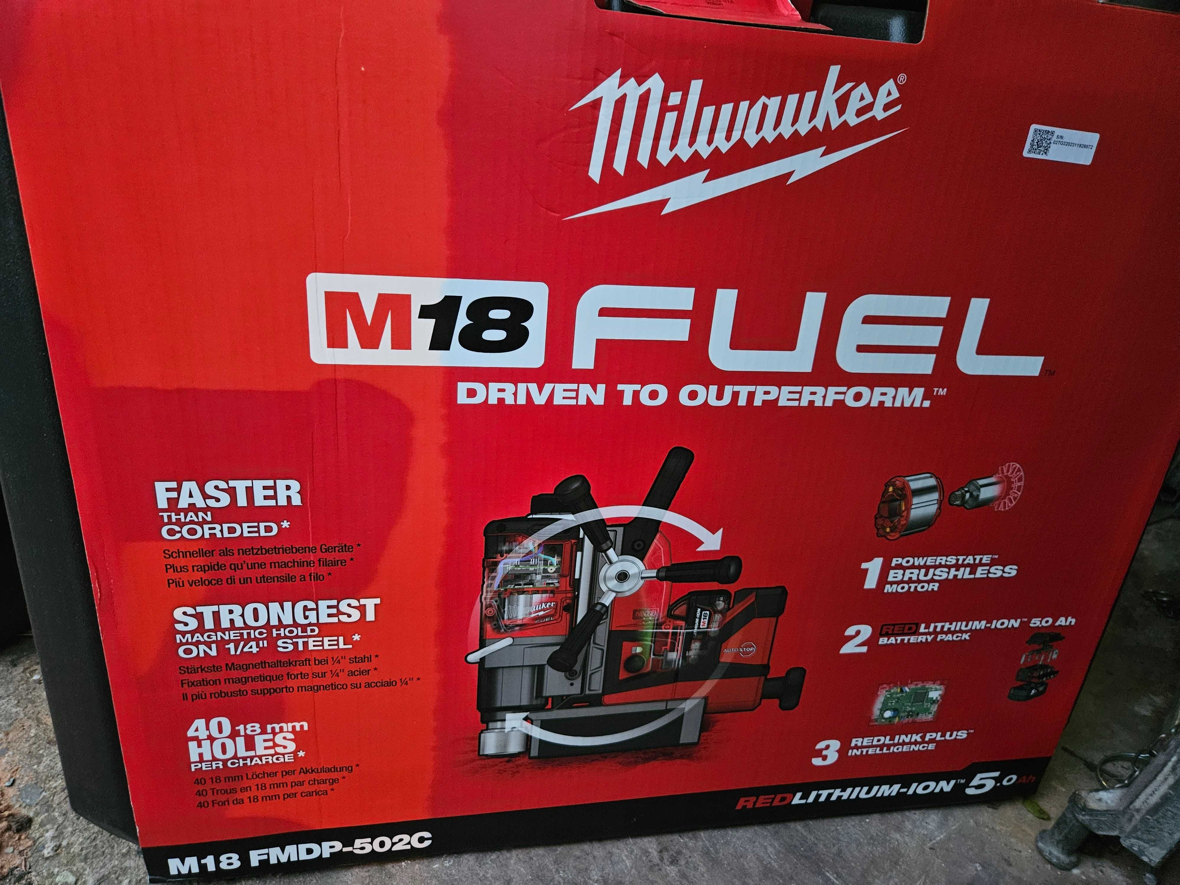 Milwaukee M18 FMDP-502C magnesówka nowa!