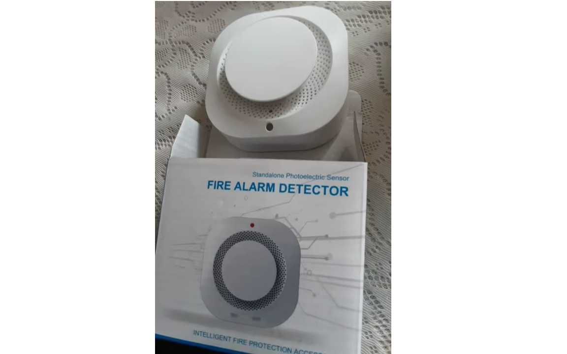 alarm czujnik dymu czadu CO system bezpieczeństwa / NOWE
