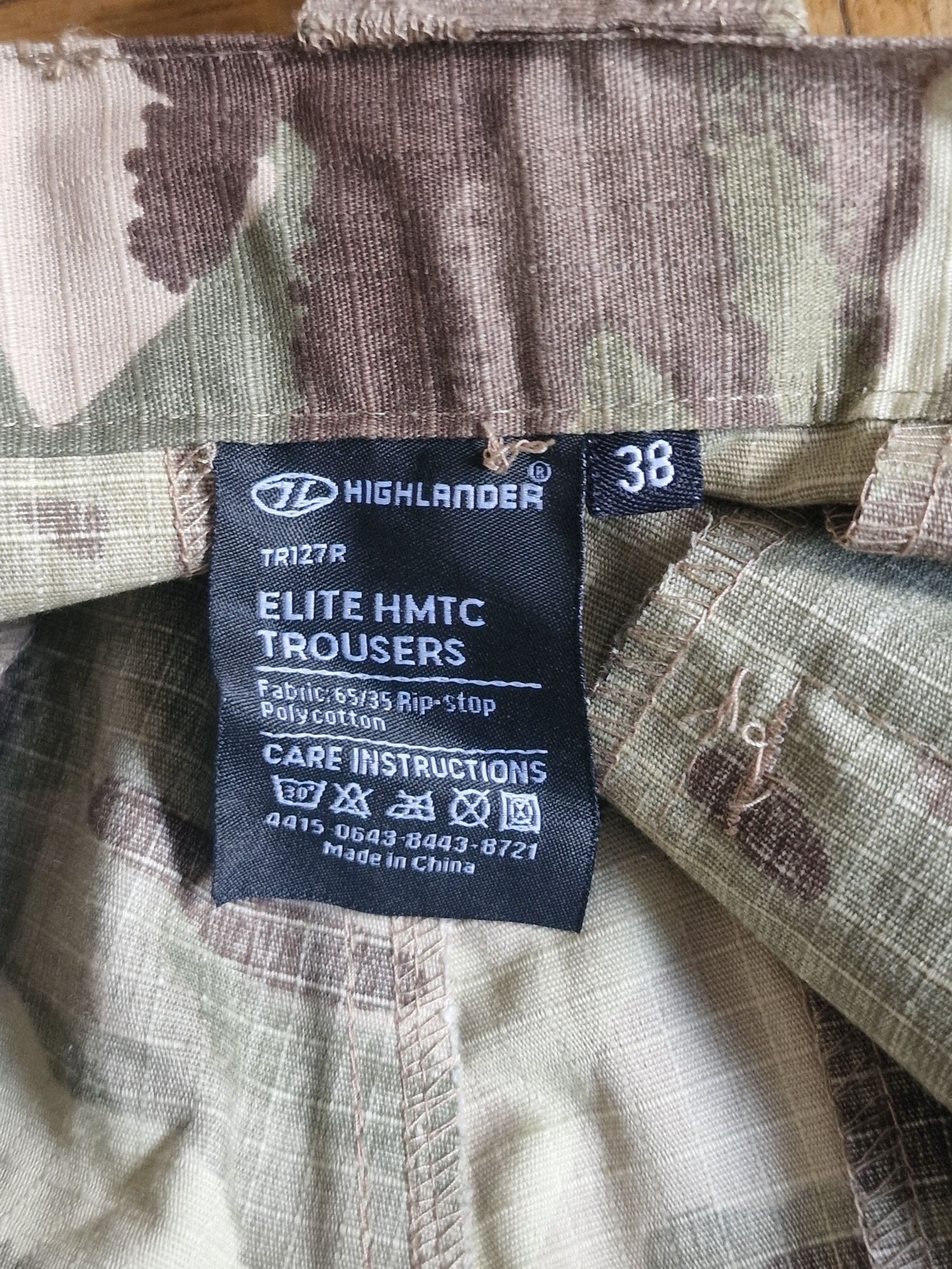 Spodnie Highlander Forces Elite Rip-Stop Combat Trousers - Multicam