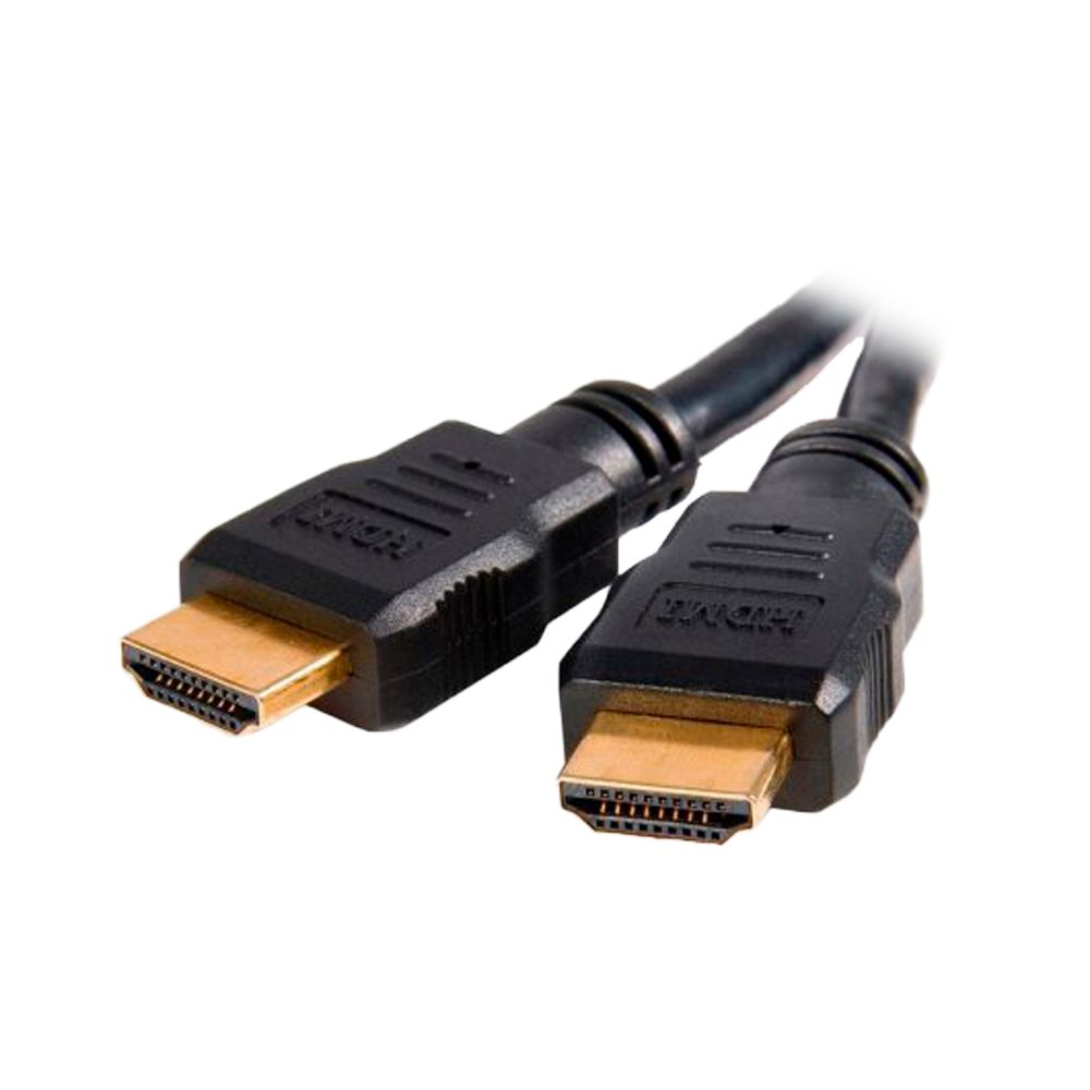 Cabo HDMI conector tipo A macho, 1m, preto-lojaCCTV HDMI1-1-HDMI1-1