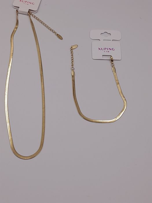 Komplet biżuterii  stal chirurgiczna Xuping żmijka