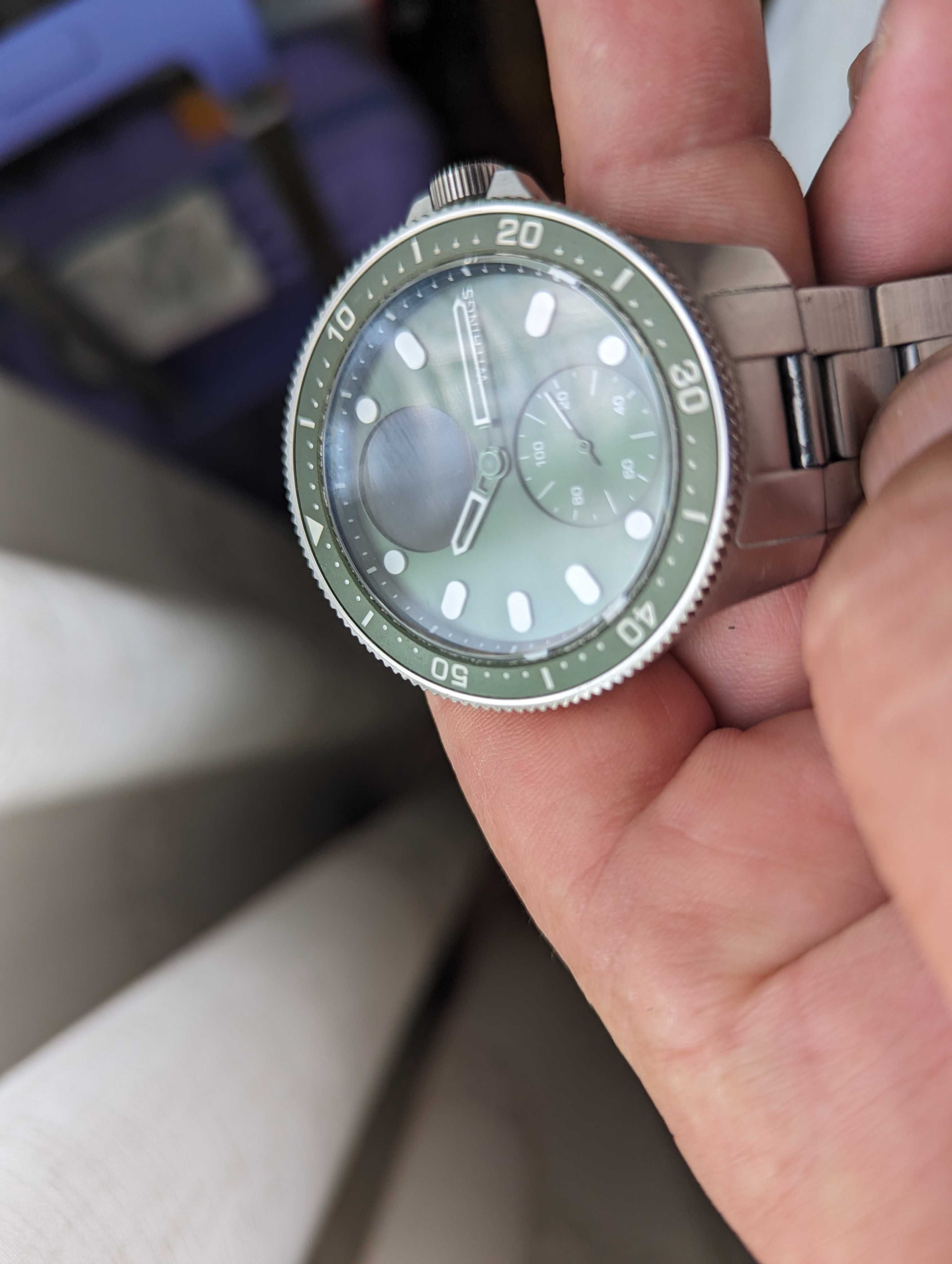 Зелений годинник Scanwatch Horizon