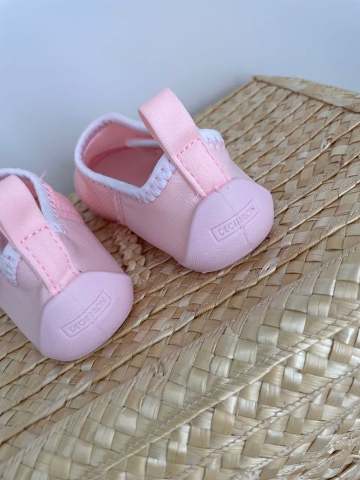 Slipper 100 pink white