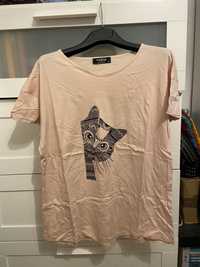 Tshirt com desenho de gato Nova - portes incluidos