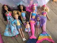 Zestaw lalek Barbie i LOL