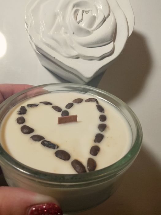 Świece sojowe bez parafinowe ,nowe ,ręcznie wykonane