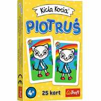 Karty do gry dla dzieci Piotruś Kicia Kocia Trefl 08512 talia 25 kart