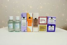 Avon Anew zestaw miniaturek kremy do twarzy, płyn micelarny, serum