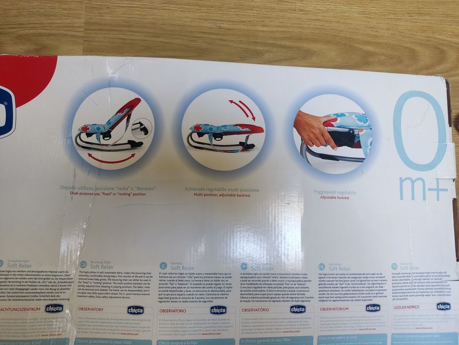 Espreguiçadeira/repouso bebé com redutor