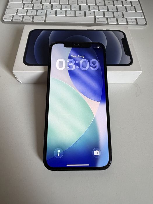 iPhone 12 64gb Black Stan Idealny Bateria 100%