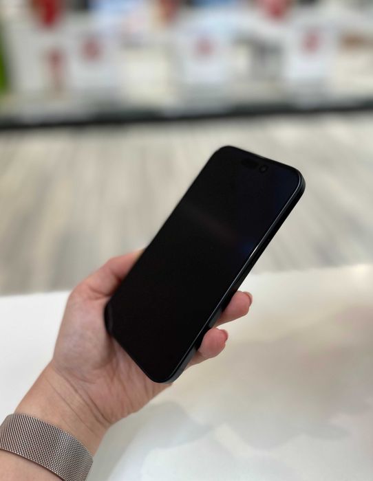 HIT/iPhone 15 128 GB Black/Gwarancja 24msc/PROMENADA