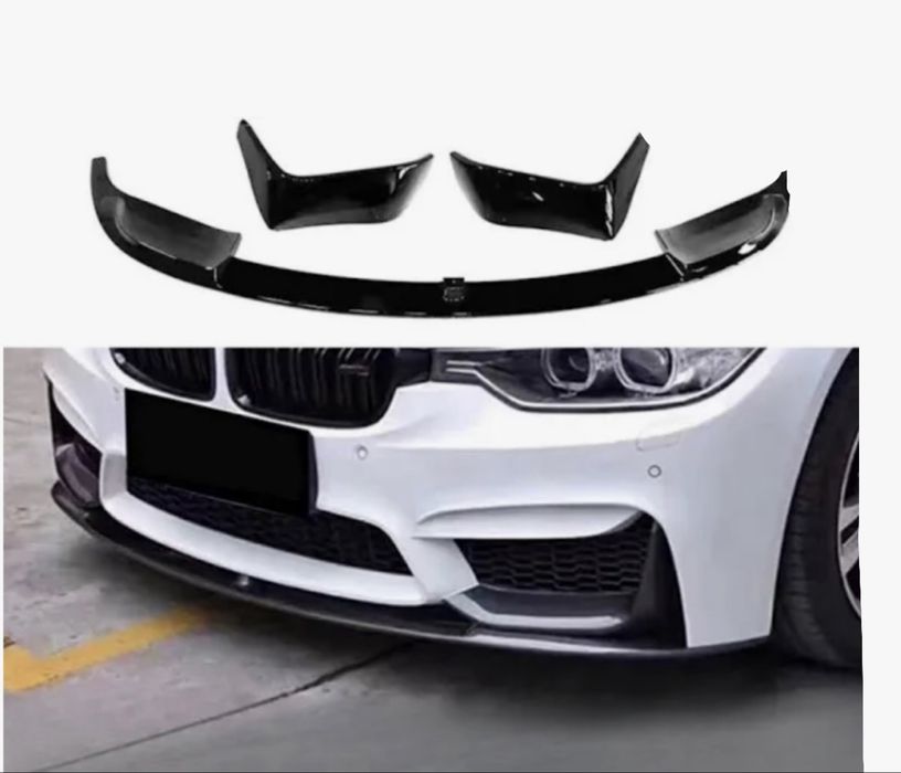 губа бмв ф30 спойлер обвіс м3 бампер м лук