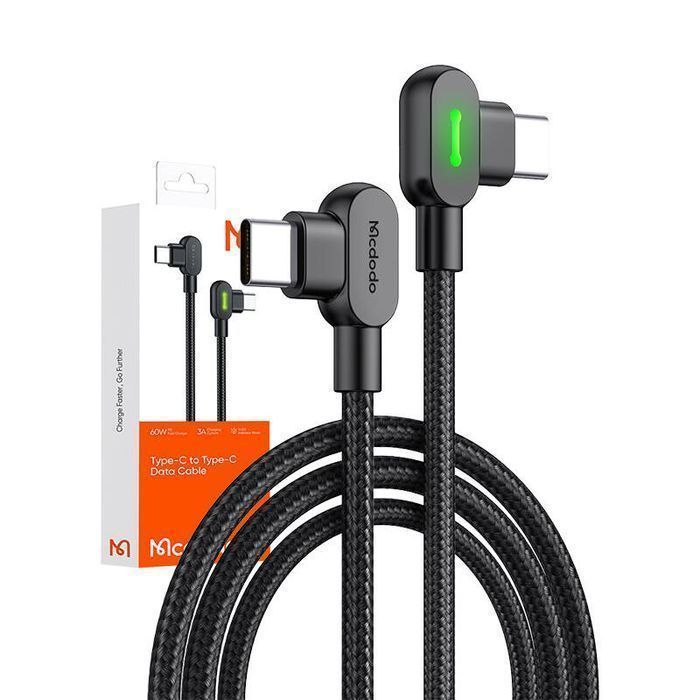 Kabel Usb-C Do Usb-C Mcdodo 60W, 2M (Czarny)