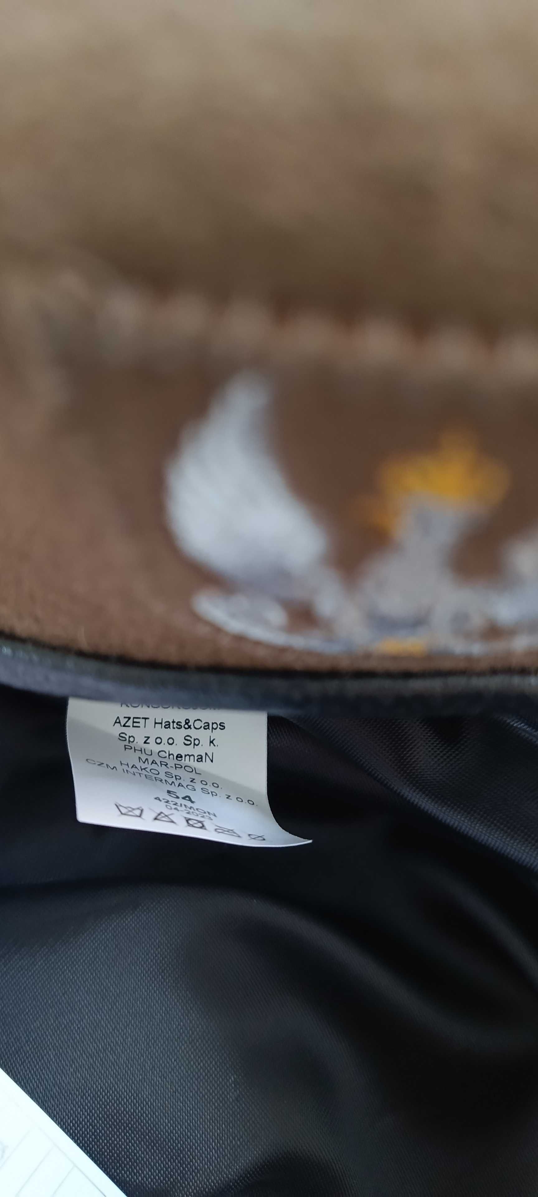 beret WOT koloru oliwkowego, polowy 422/MON, rozmiary 54, 55, 56