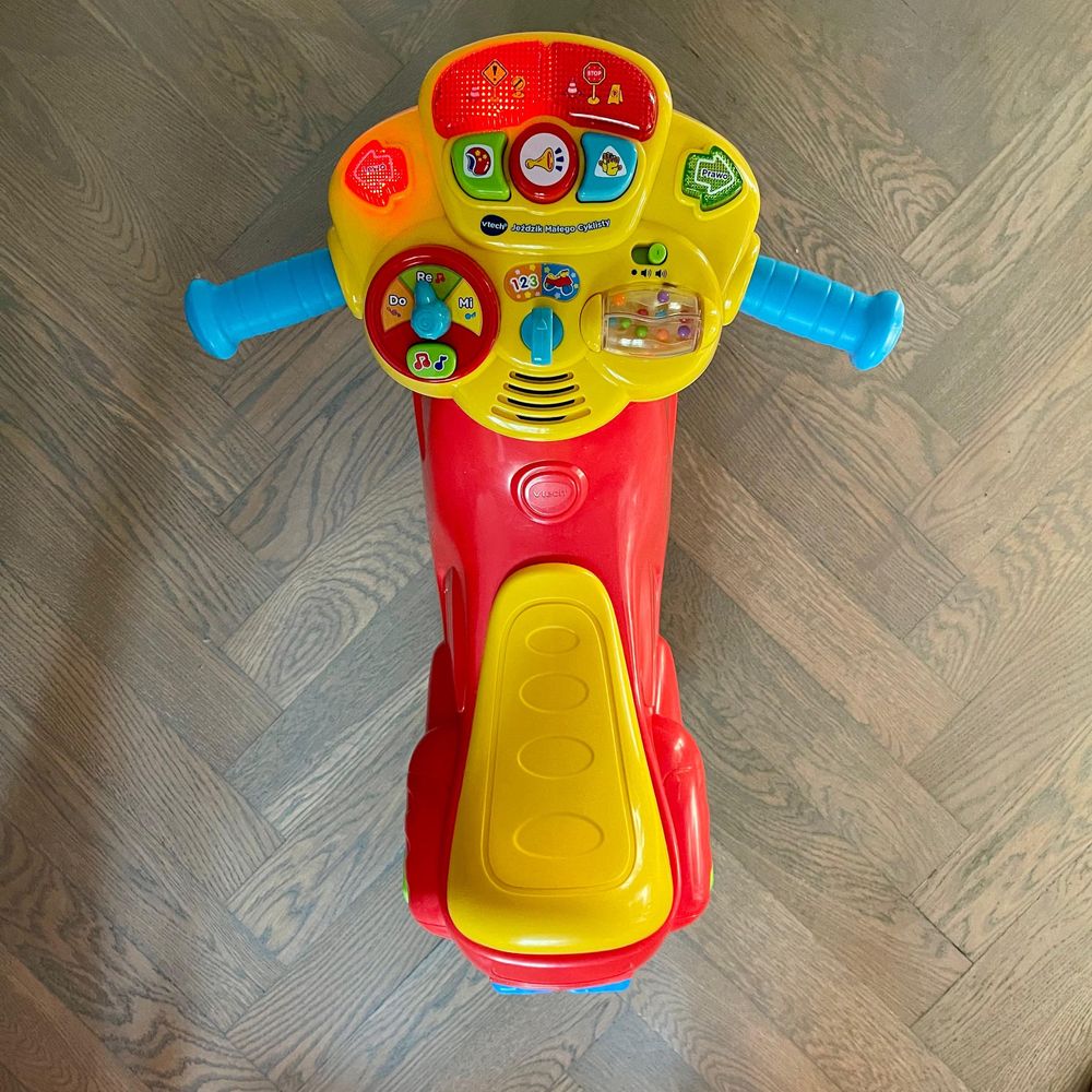 Jezdzik Rower Vtech swiatlo dzwiek