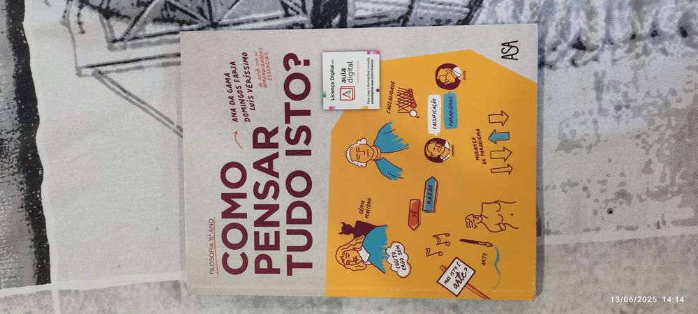 Livros do 11 ano do curso Humanidades