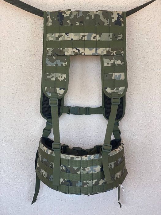 РПС мультикам піксель ЗСУ пояс тактичний multicam warbelt разгрузка