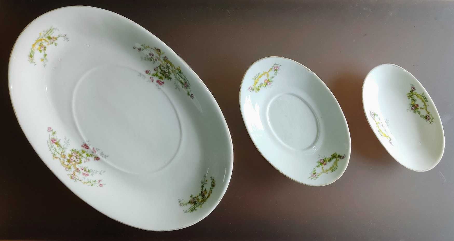 Conjunto de 3 travessas Vista Alegre 1924/47
