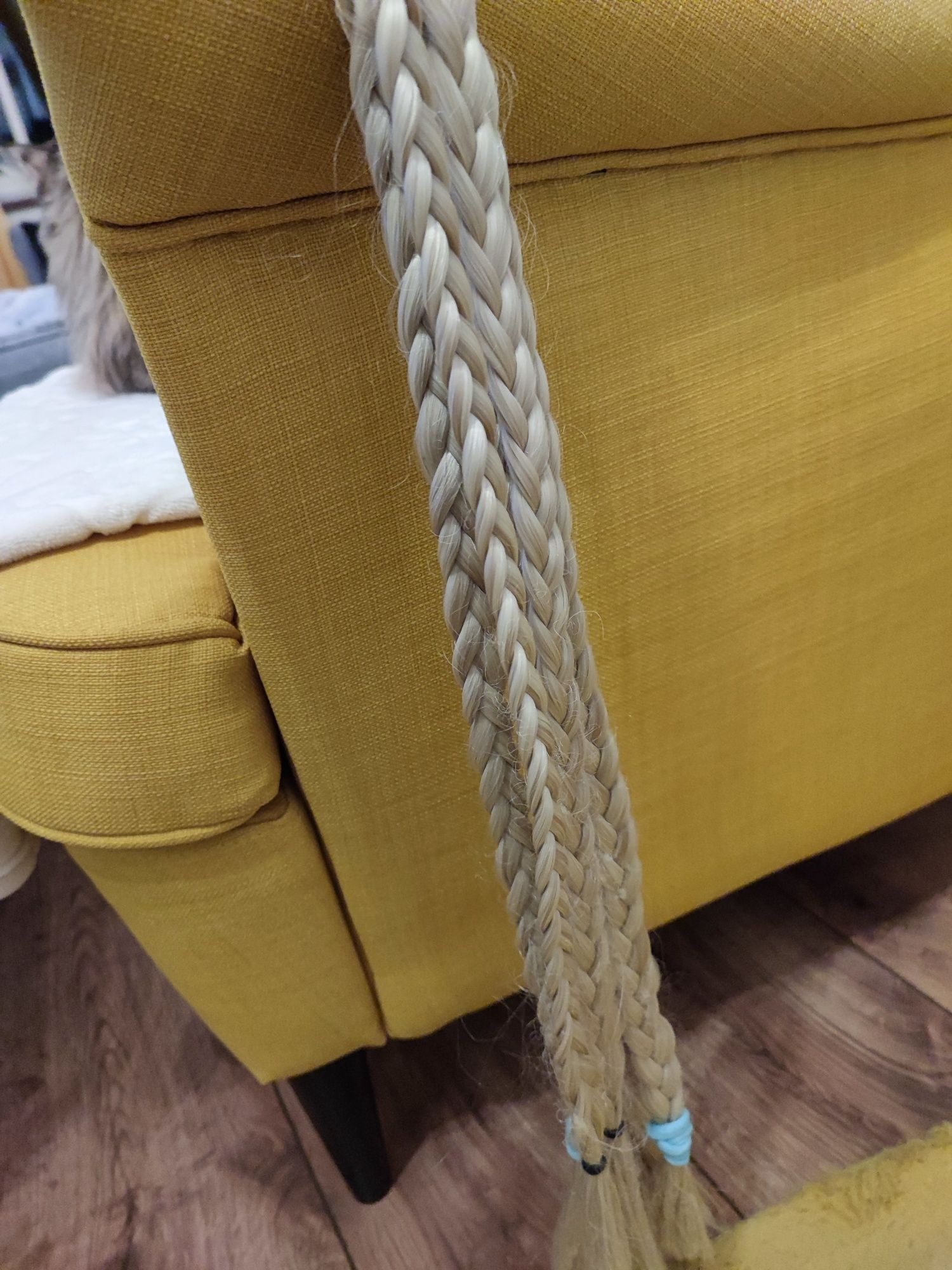 Warkocze na gumce 70 cm