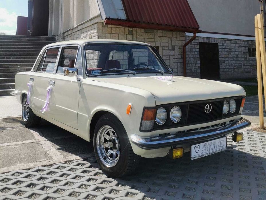 Samochód auto do ślubu wynajem, 9 osobowy, Nowy Sącz, klasyk Fiat 125p