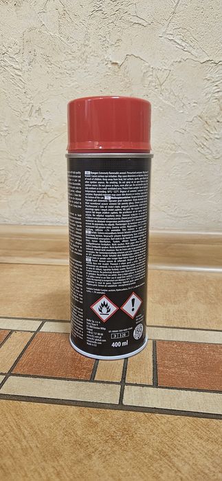 K2 czerwony lakier do zacisków spray caliper kaliper brake paint