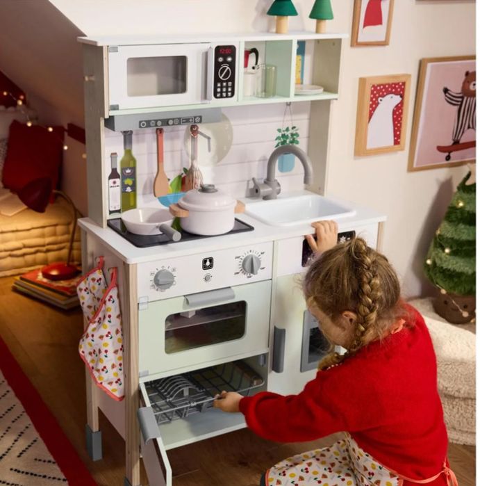 Дерев’яна дитяча кухня Lupilu з аксесуарами, 24 ел. Німеччина