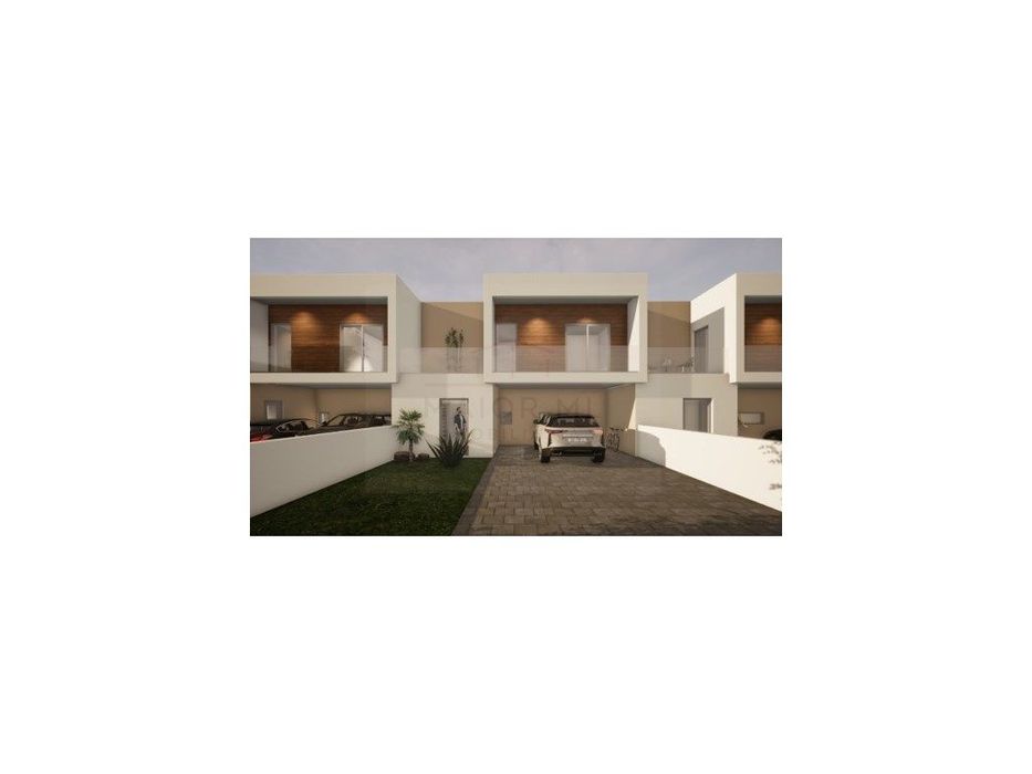 Moradias T3 em construção na urbanização Fonte Lagoa, Rio Maior