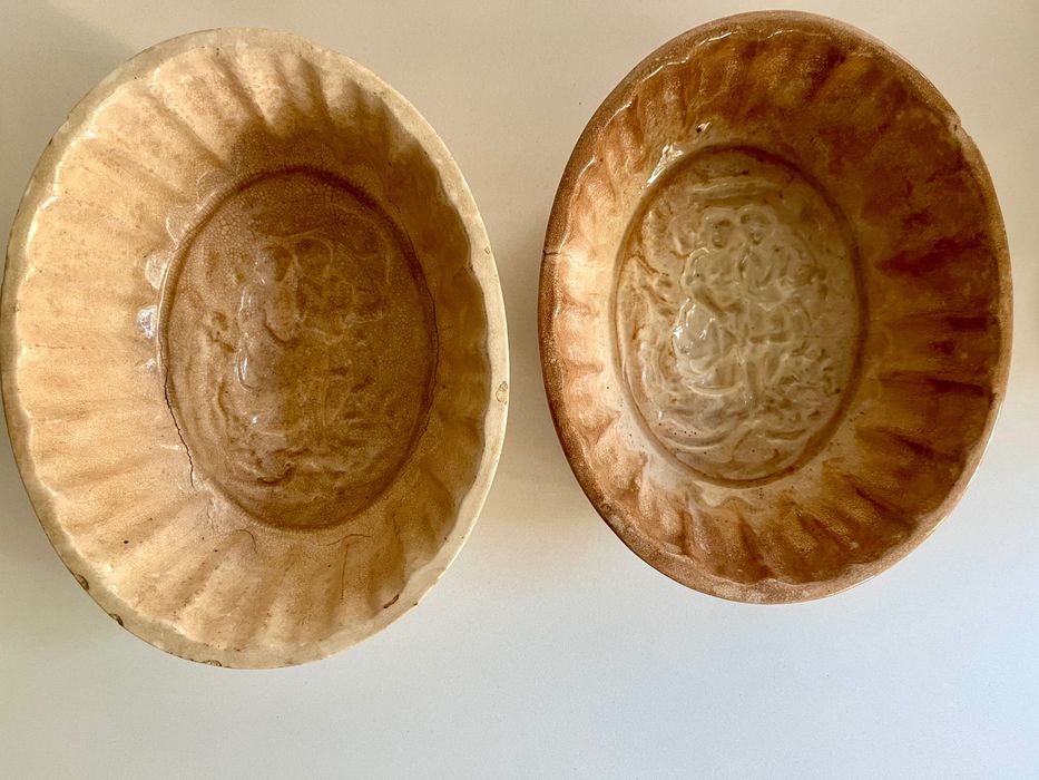 Antigos e raros moldes para marmelada, gelatinas, pudins…Massarelos