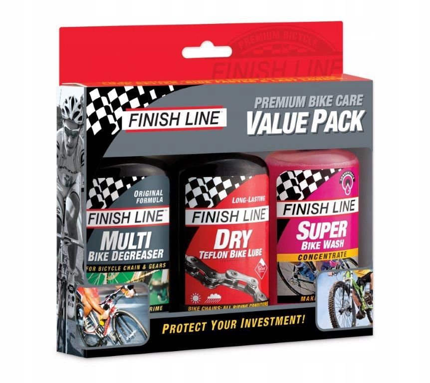 Zestaw Finish Line PREMIUM BIKE CARE smar Dry, nowy