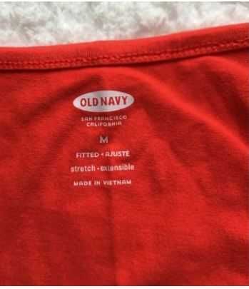 OLD NAVY CALIFORNIA Top Koszulka Damska Bokserka M