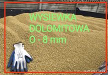 Wysiewka dolomitowa  podsypka  pod kostke 2-8mm  4-8 mm