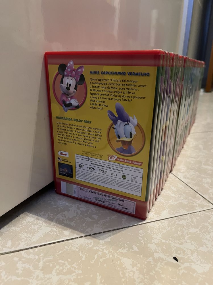 Coleção DVDs “A Casa do Mickey Mouse”